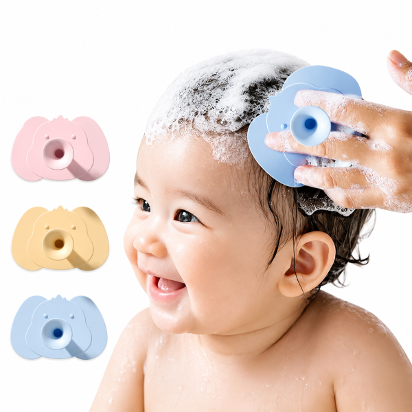 Baby Silicone Shampoo Brush