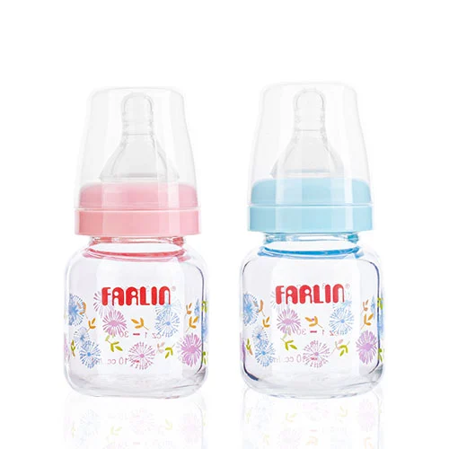 Boro-Silicate Glass Feeding Bottle 60ml - Farlin