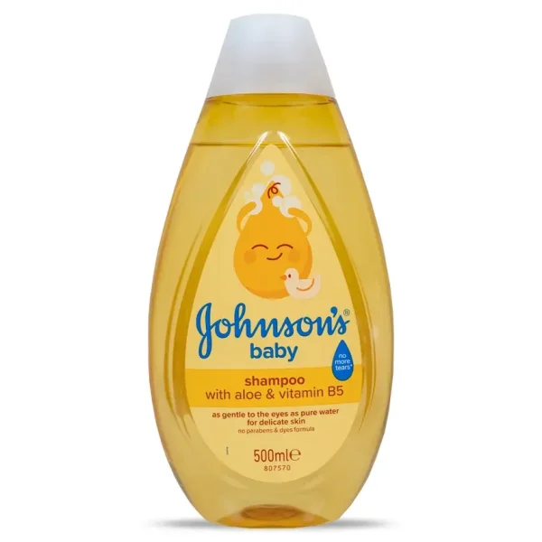 Johnson's Baby Shampoo with Aloe & Vitamin B5 – 500ml