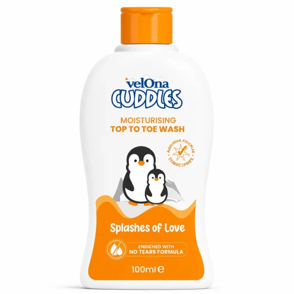 VELONA Cuddles Moisturizing Top to Toe Wash – 100ml